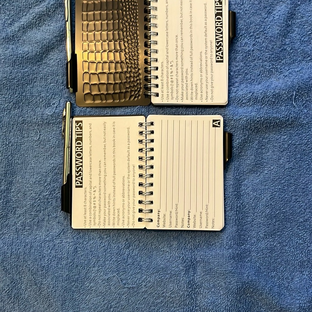 Password Keeper Notebook